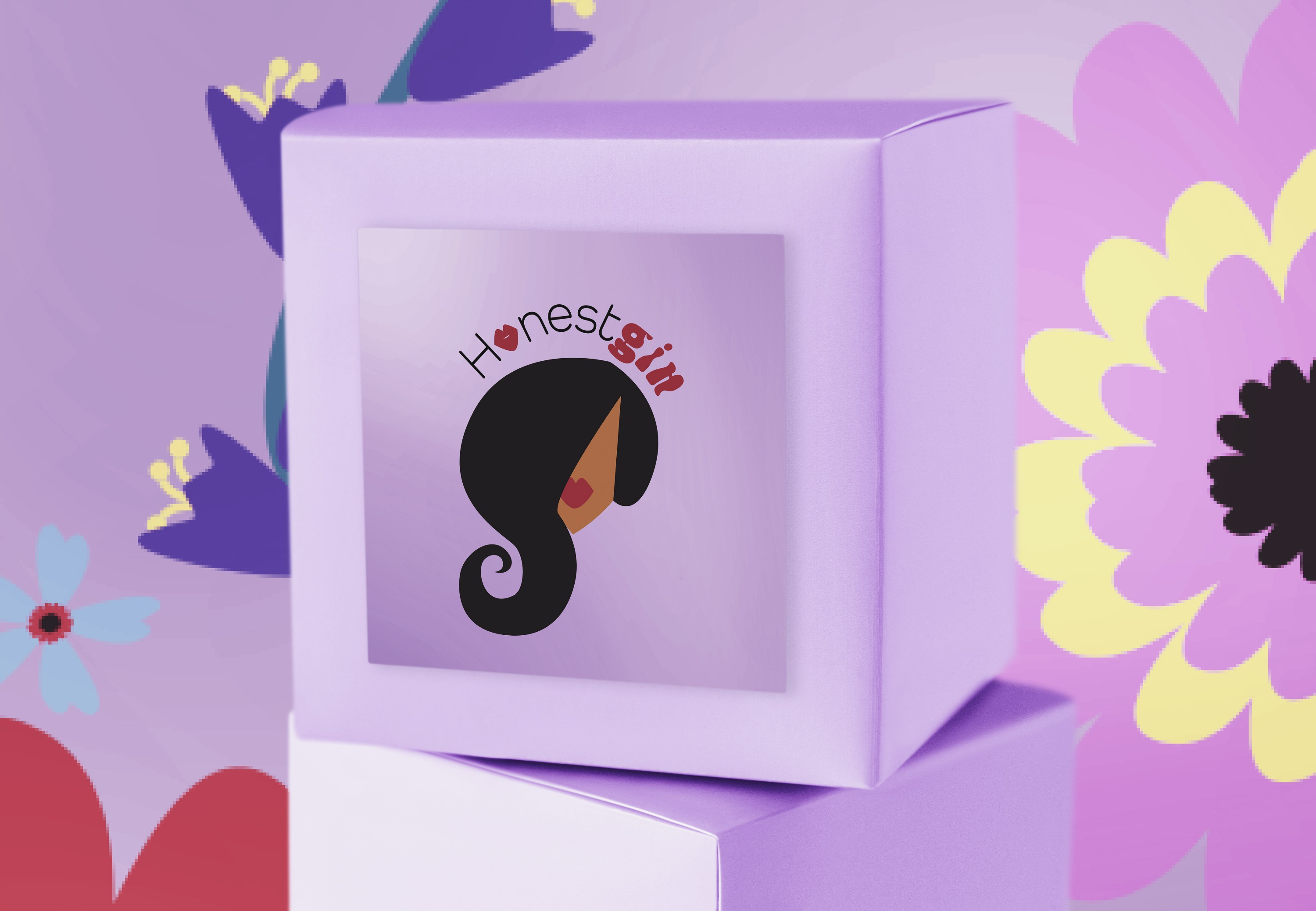 Honestgin box mockup